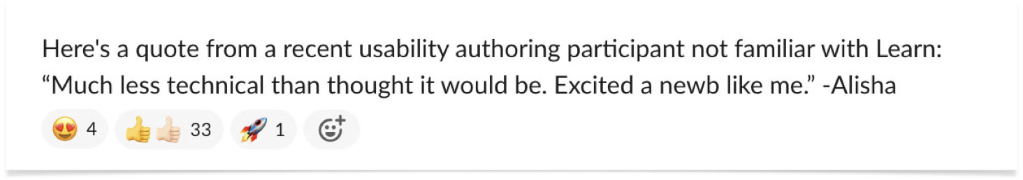 User Feedback 1