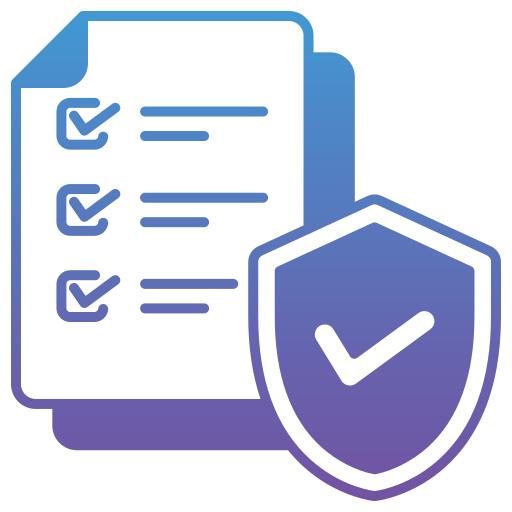 Secure case study document icon